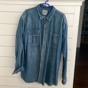 Ralph Lauren Polo Mens de in shirt jacket, XL